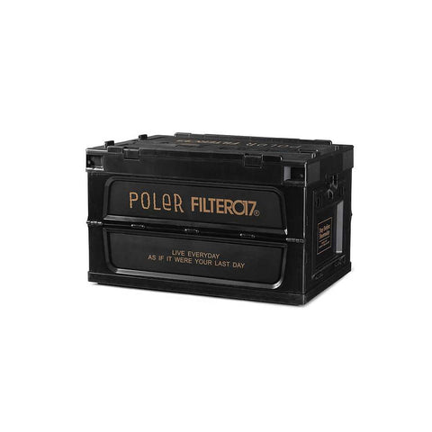 Filter017® X POLeR® DBD Logo Folding Container-Black