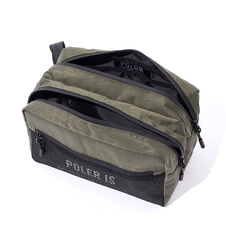 X-CLOTH POUCH (L) -BLACK