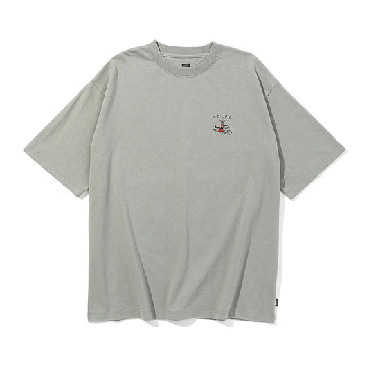 HORSE RELAX FIT TEE -GREY