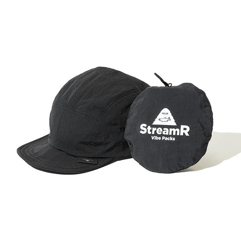 Poler x Tonedtrout StreamR Packable Cap - Black