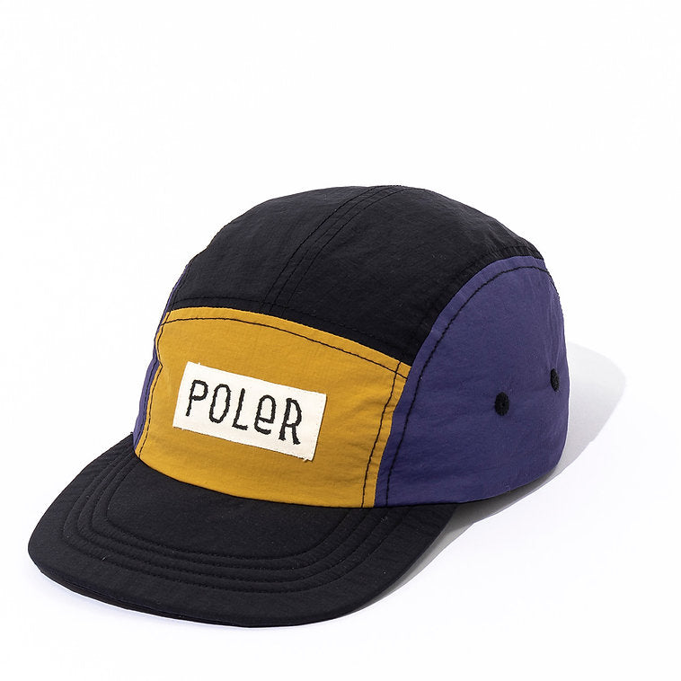 5P NYLON FLOPPY RIP CAP - BLACK/PURPLE