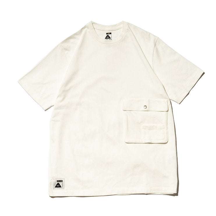 MAX WEIGHT D/POCKET TEE -WHITE