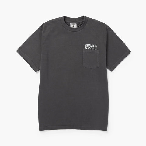 Nourish Pocket Tee - Charcoal