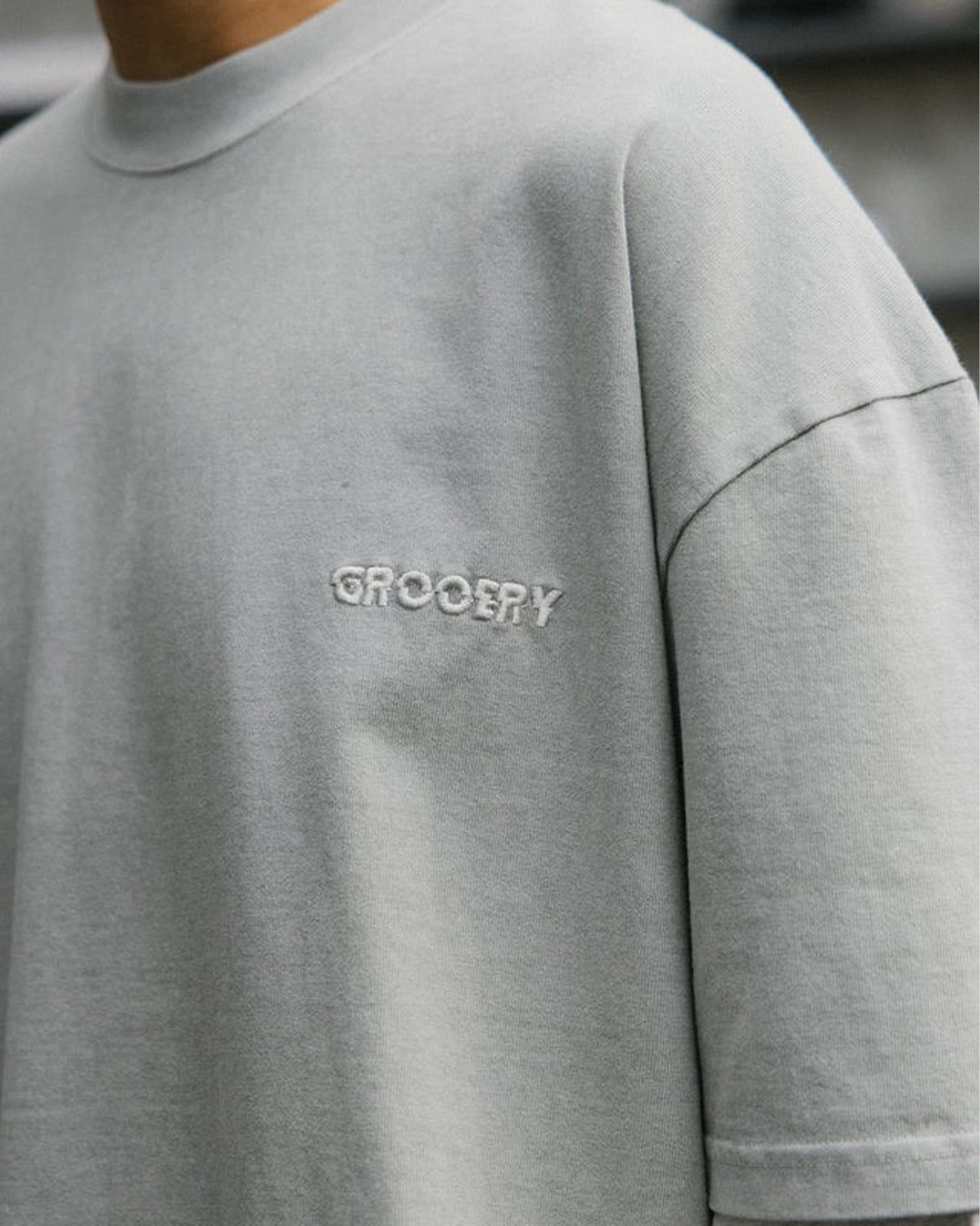 Hoop Dream Washed Graphic Tee - Grey