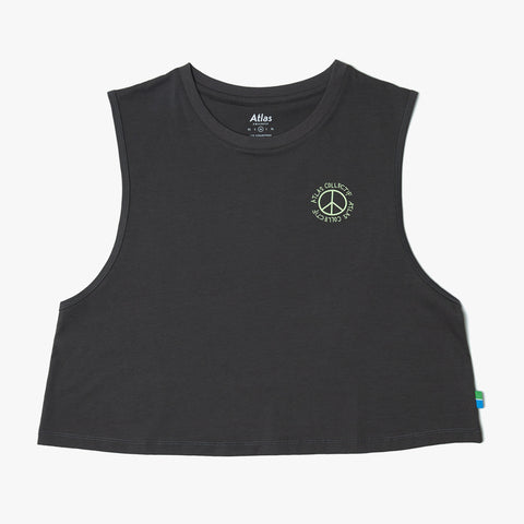 Stride & Quest WMNS Crop Tank Black