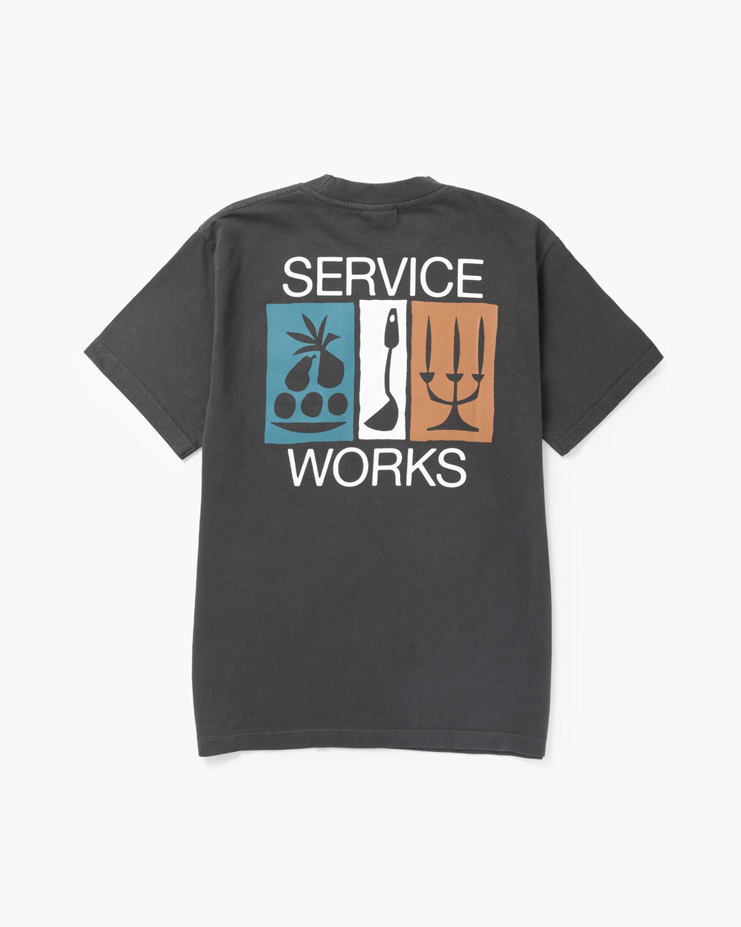 Nourish Pocket Tee - Charcoal