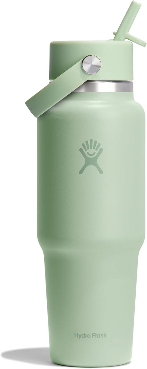 WIDE FLEX STRAW TRAVEL BOTTLE 32OZ