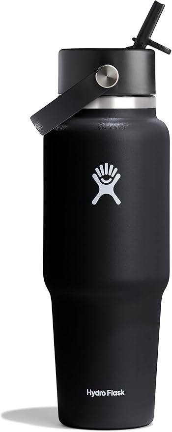 WIDE FLEX STRAW TRAVEL BOTTLE 32OZ