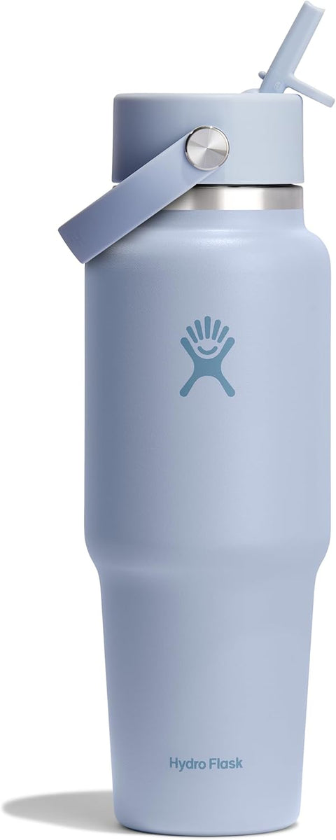 WIDE FLEX STRAW TRAVEL BOTTLE 32OZ