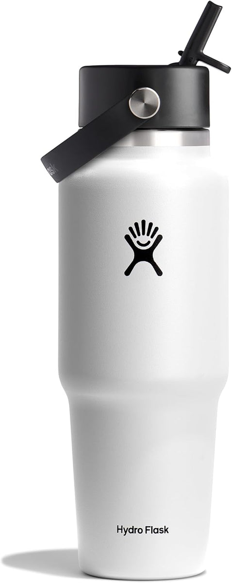 WIDE FLEX STRAW TRAVEL BOTTLE 32OZ