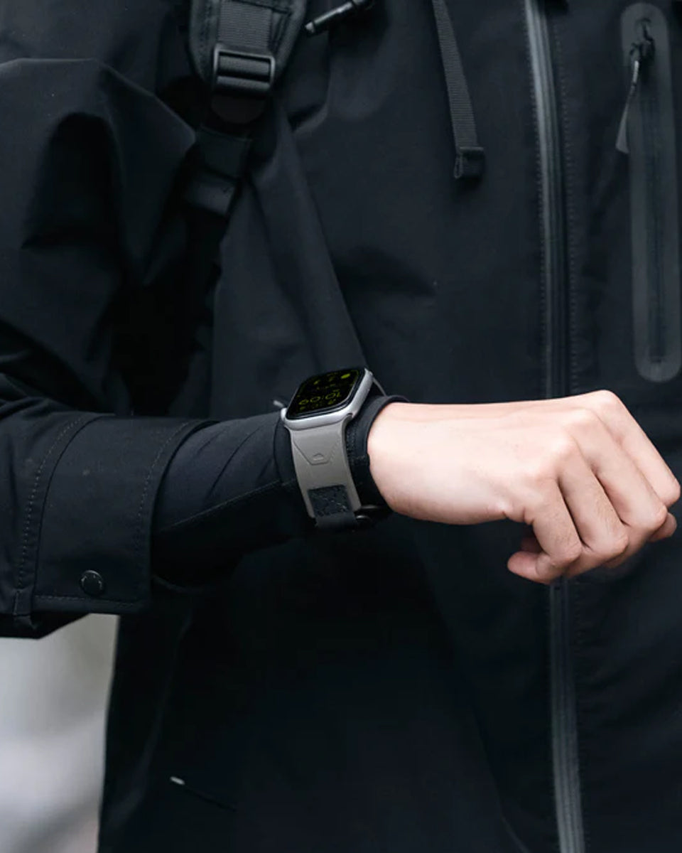 Waterproof FKM Rubber Fidlock Quick Release Watch Band
for Apple Watch Ultra / 46 / 45 / 44 mm