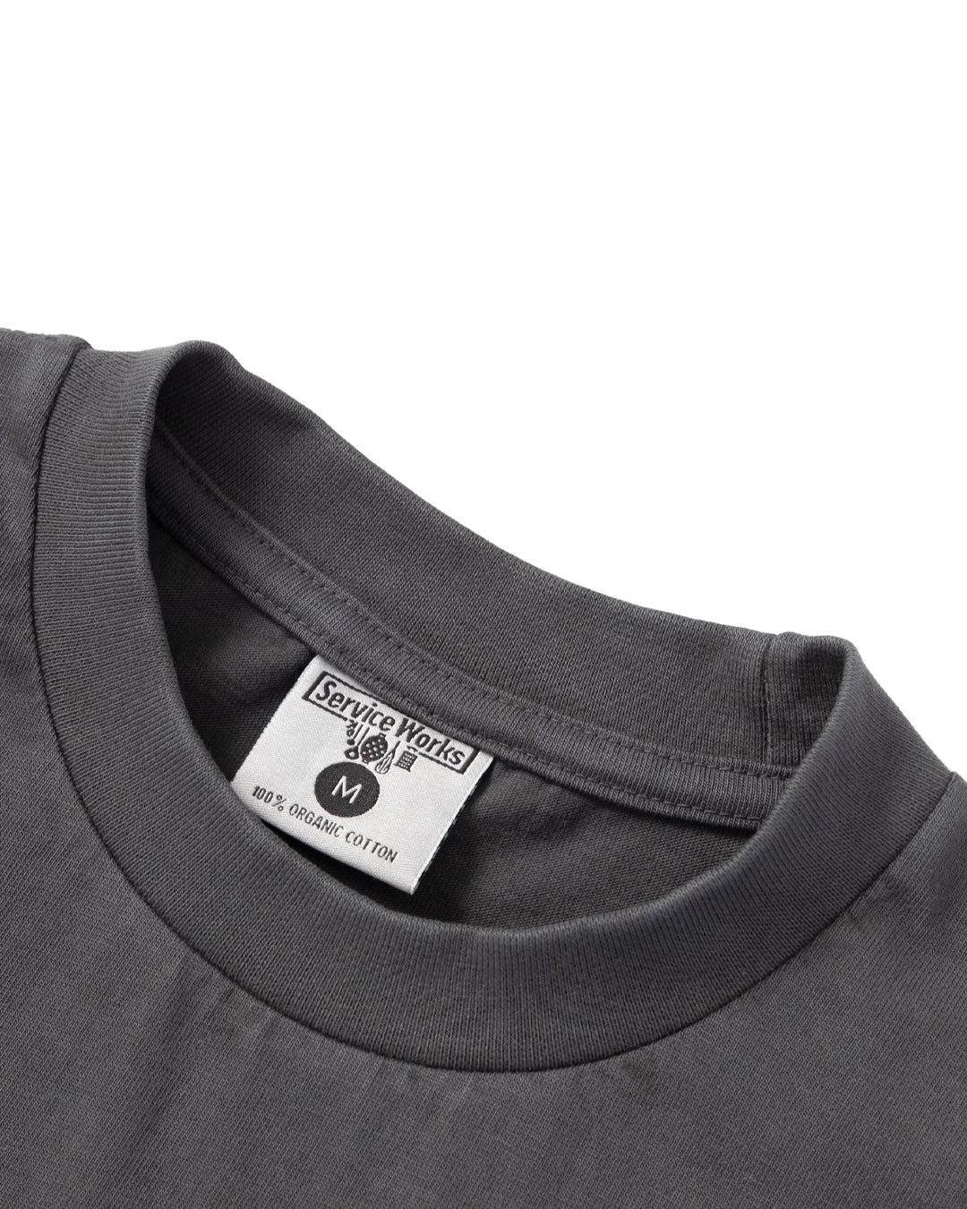 Nourish Pocket Tee - Charcoal