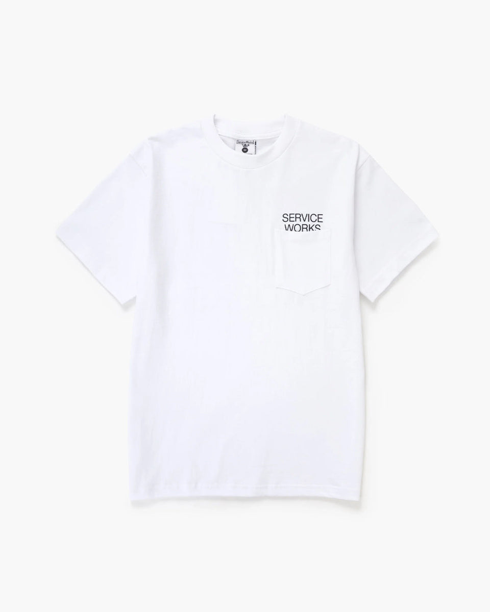 Nourish Pocket Tee - White