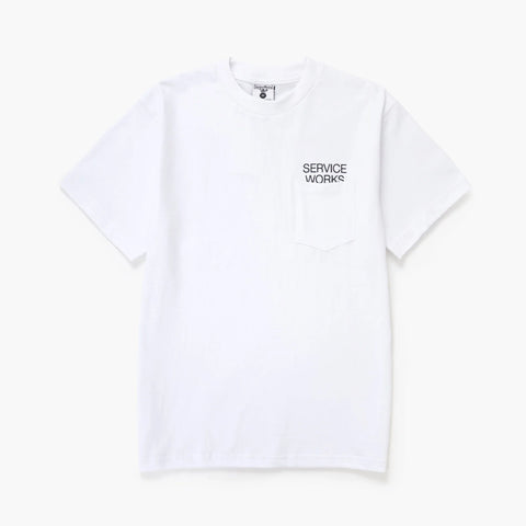 Nourish Pocket Tee - White