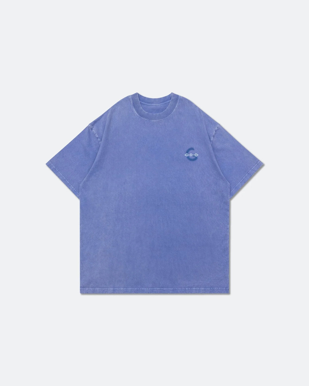 Snow Washed Small Logo Tee - Purple