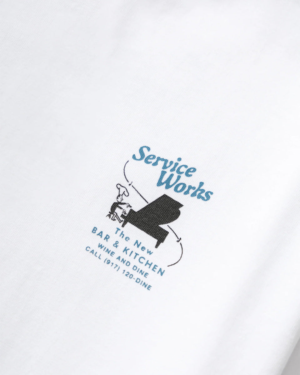 Bar + Kitchen Tee - White