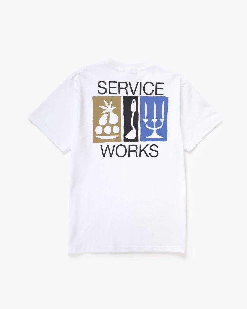 Nourish Pocket Tee - White