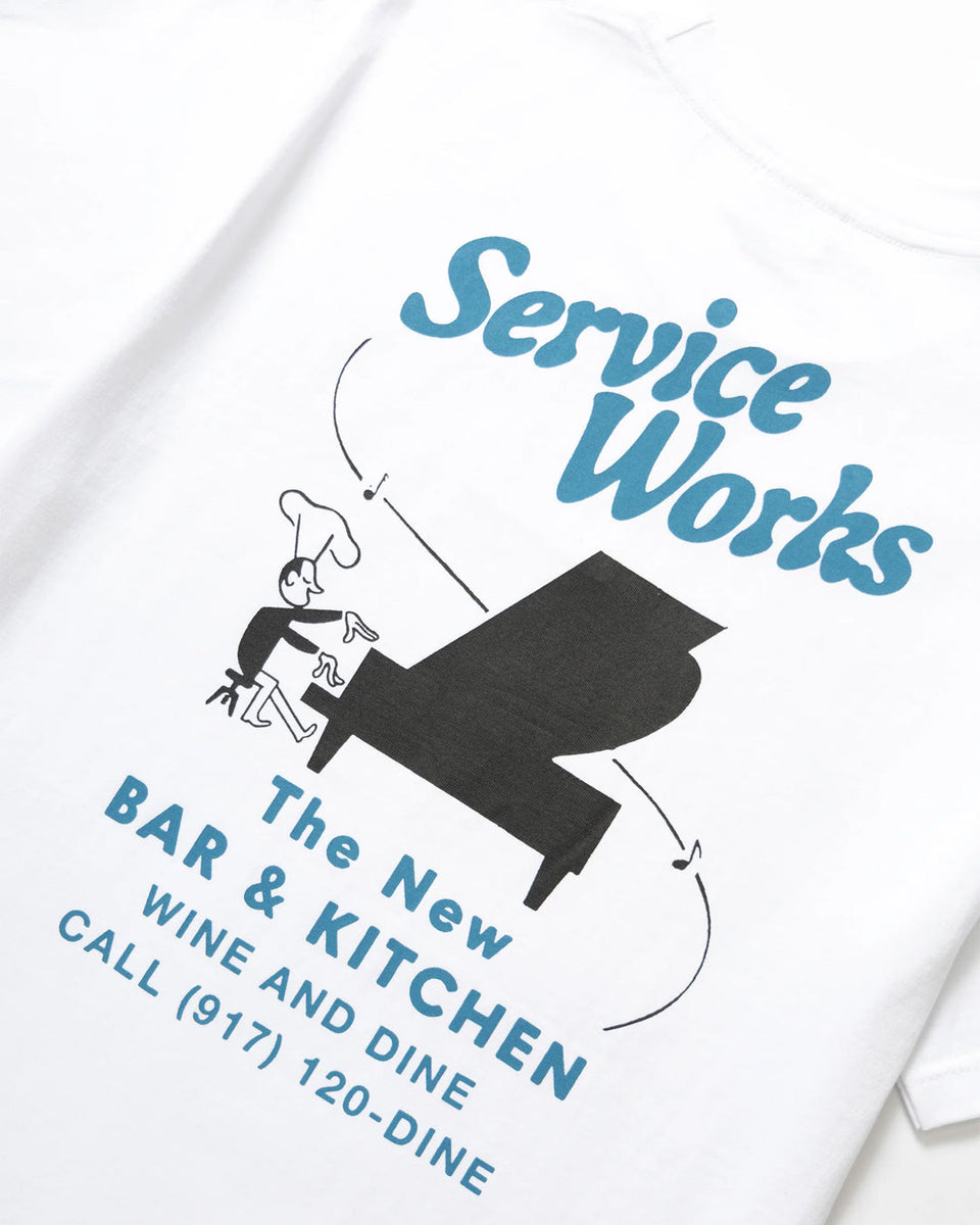 Bar + Kitchen Tee - White