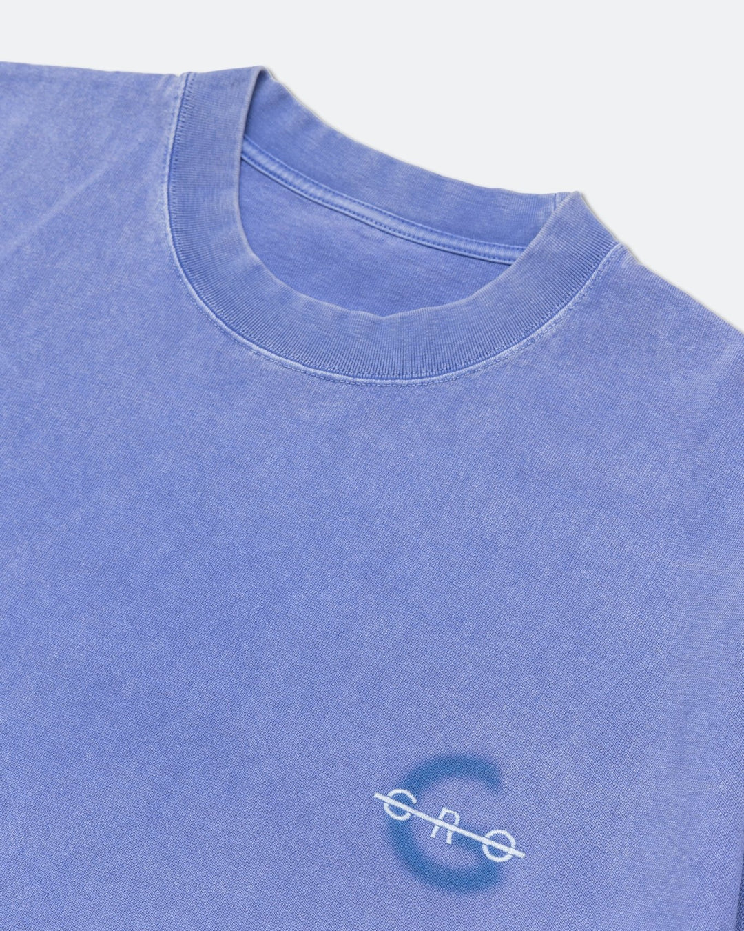 Snow Washed Small Logo Tee - Purple