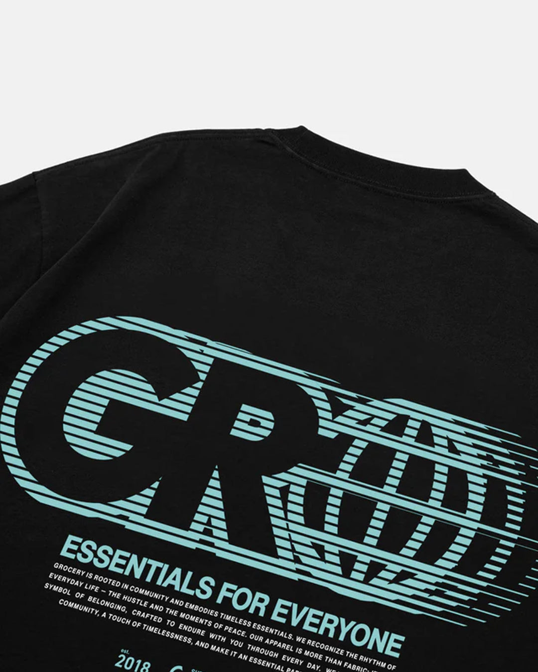 Daily Essentials Logo Tee - Black