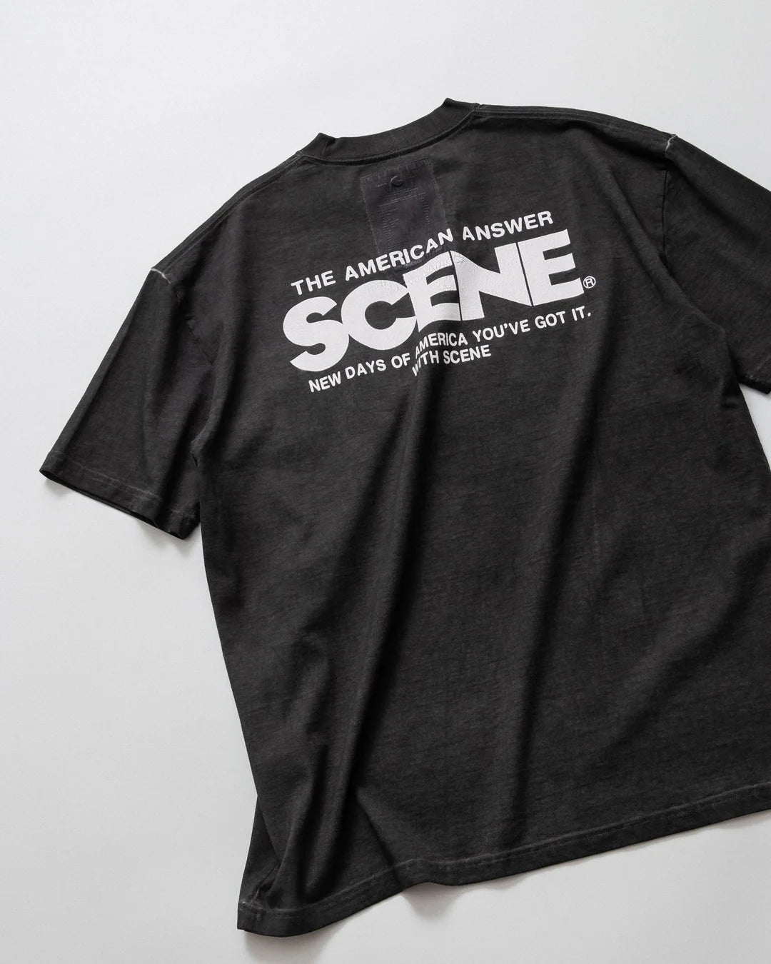 GROCERY x SCENE Classic Washed Pocket Invoice Tee - Black