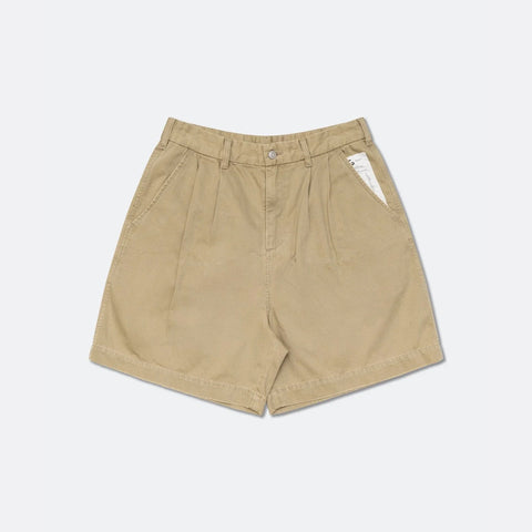 Washed Chino Shorts - Khaki