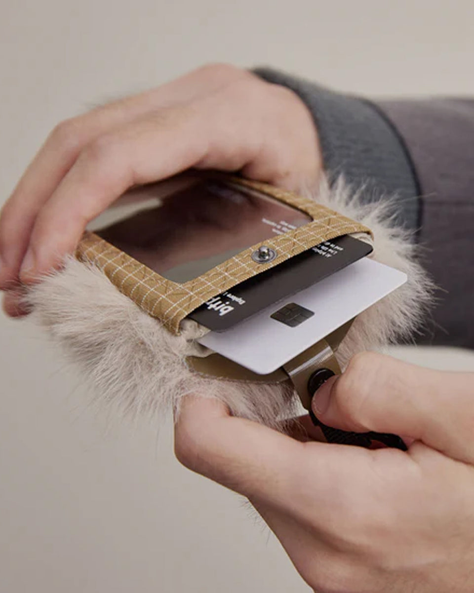 Furry Badge Holder