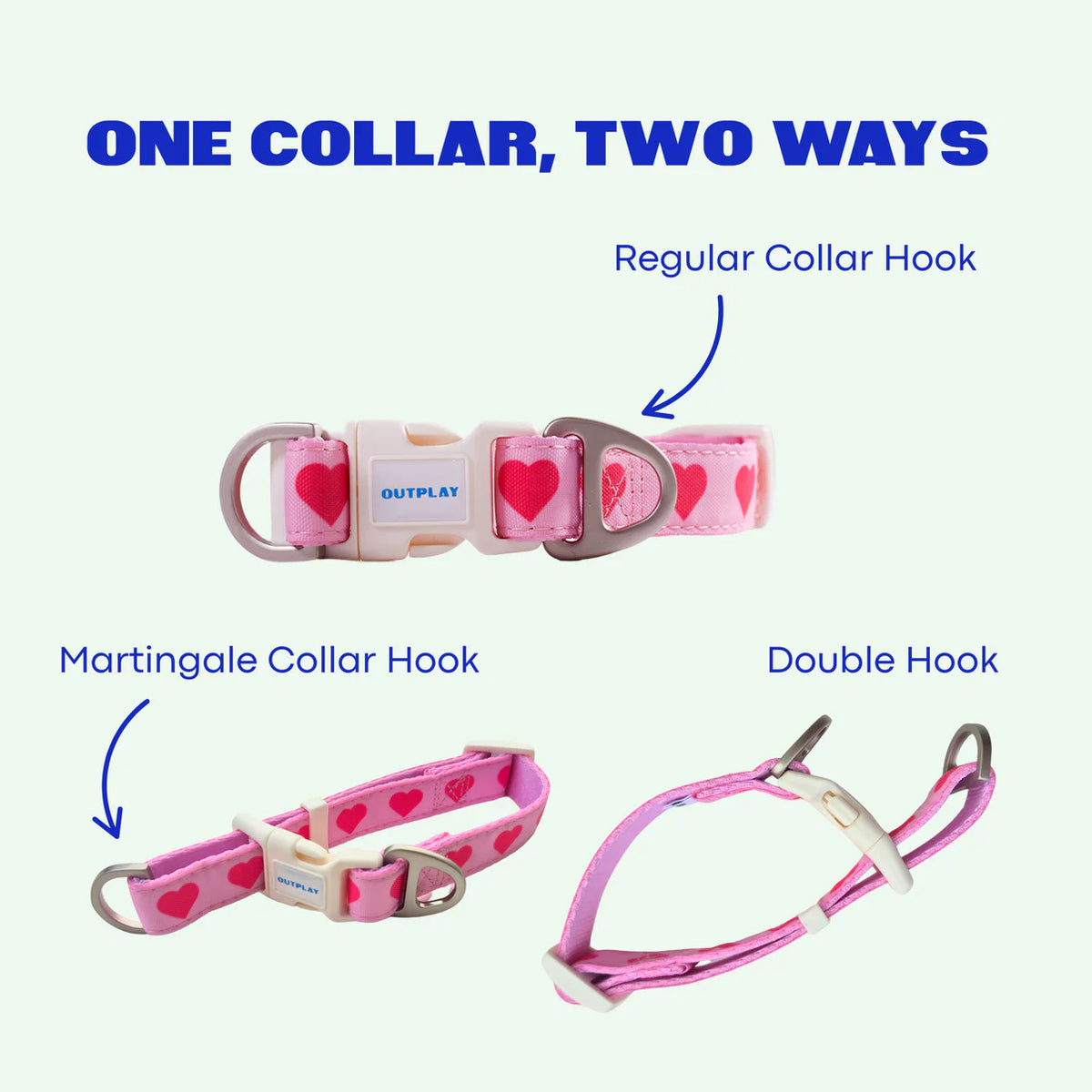 Multifunction Water Resistant Dog Collar