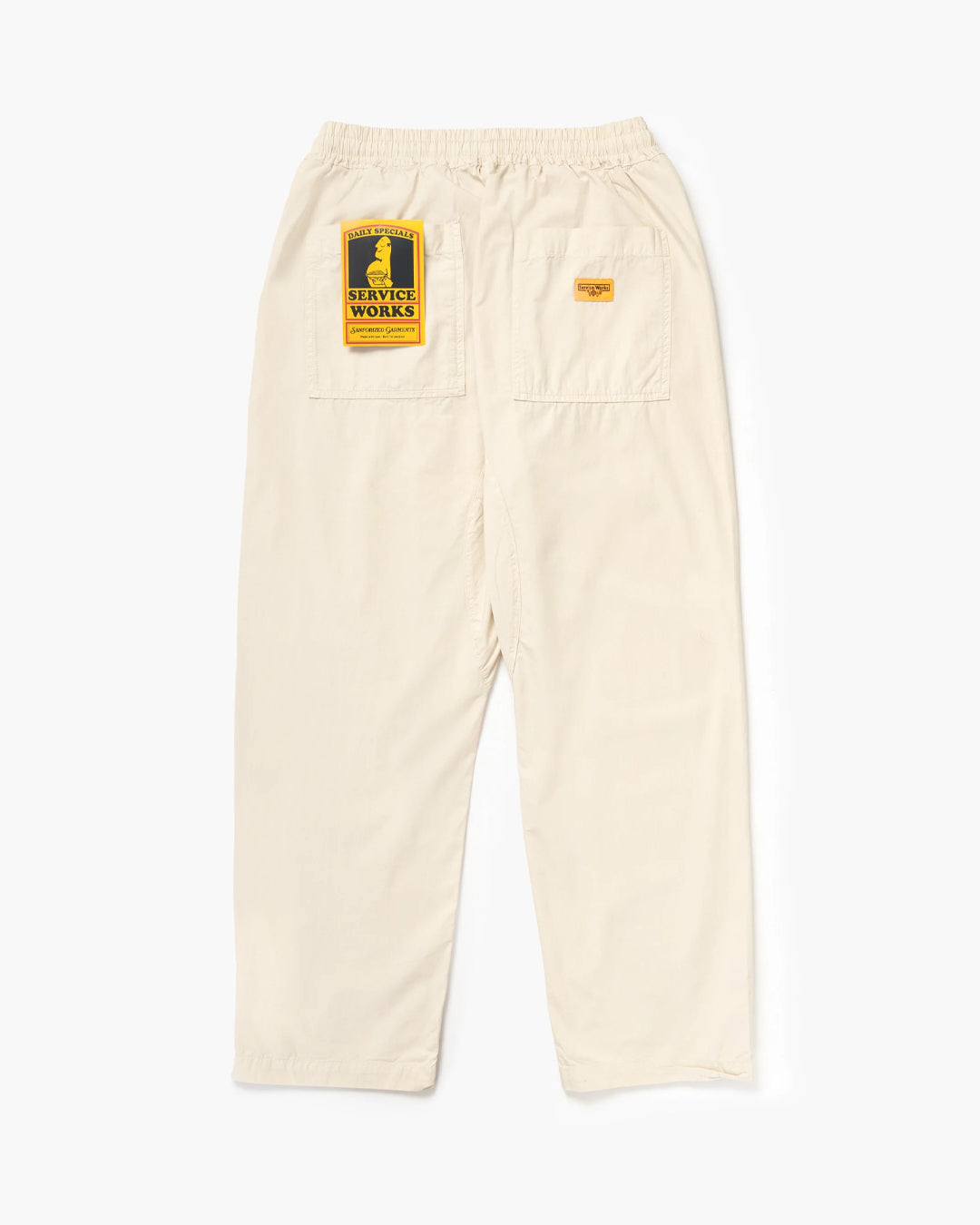 Poplin Chef Pants - White Oak