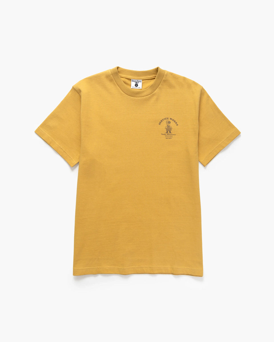 Maintenance Tee - Mustard