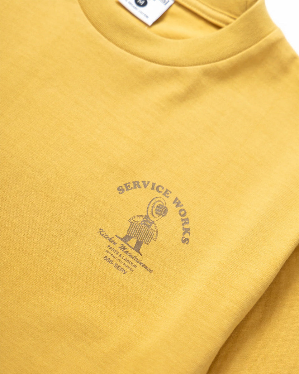 Maintenance Tee - Mustard