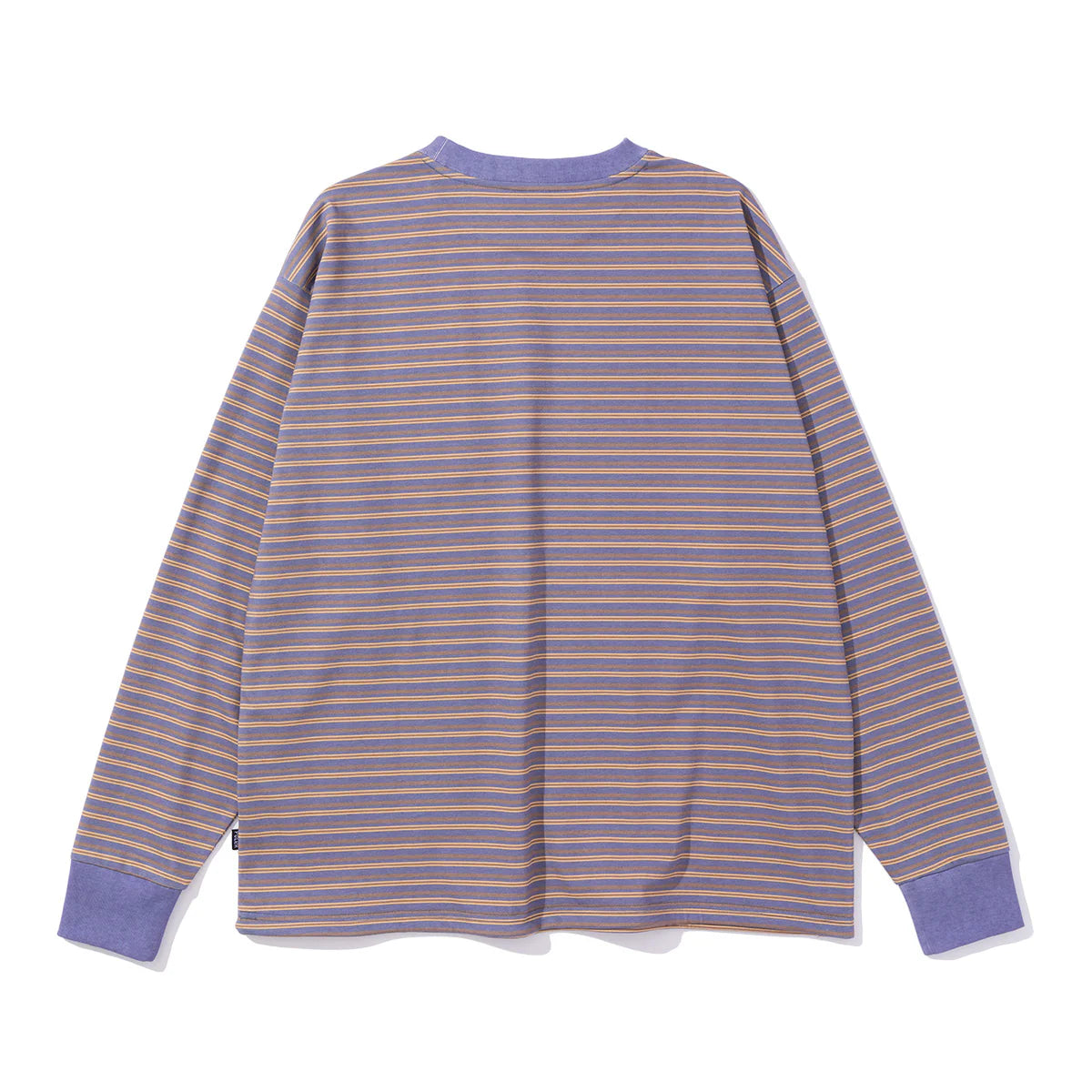 COOL TOUCH 90S STRP L/S T - NAVY