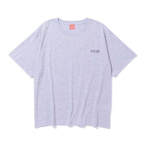 FURRY FONT TEE - GRAY