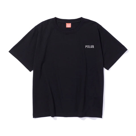 FURRY FONT TEE - BLACK