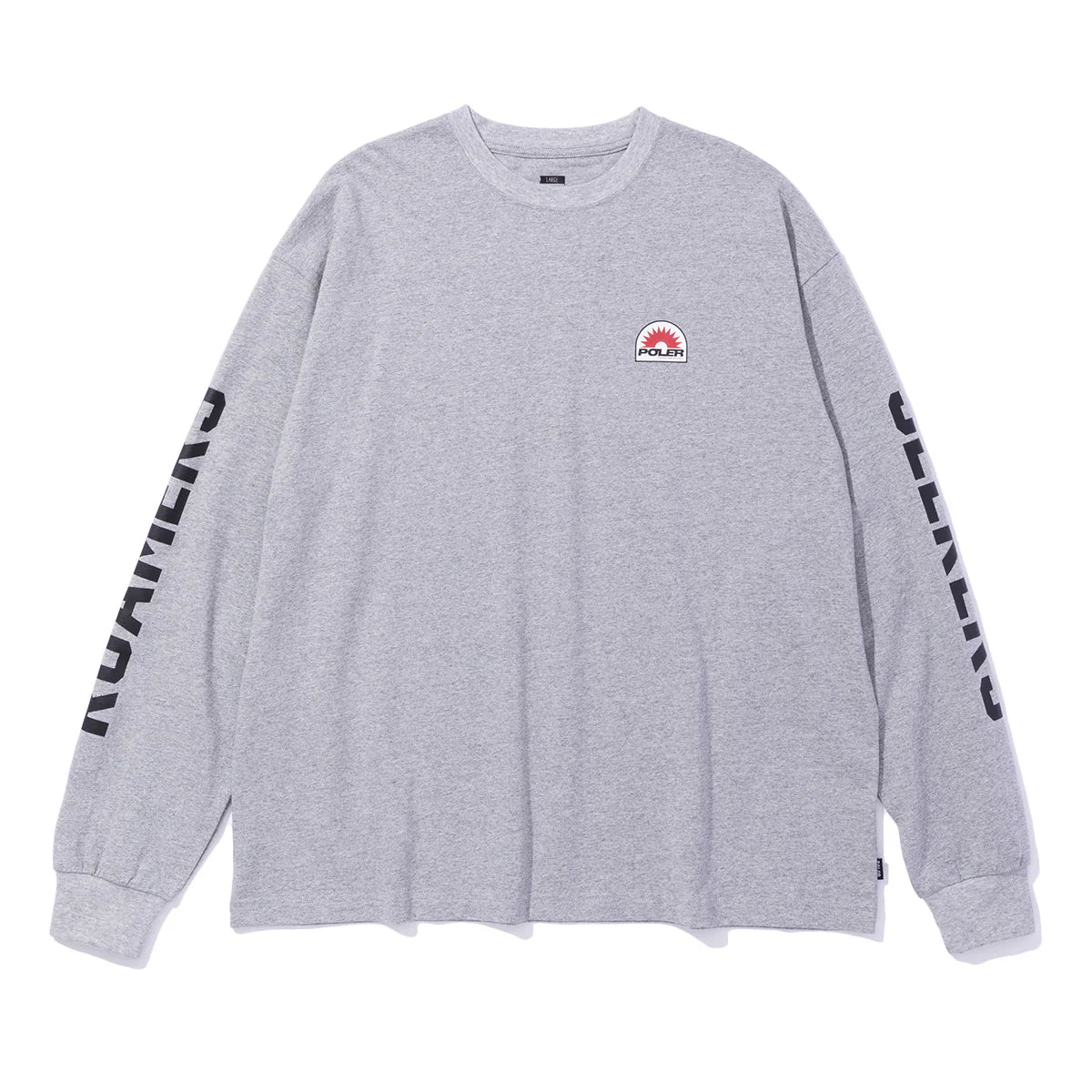 HORIZON RELAX FIT L/S TEE - ASH GRAY