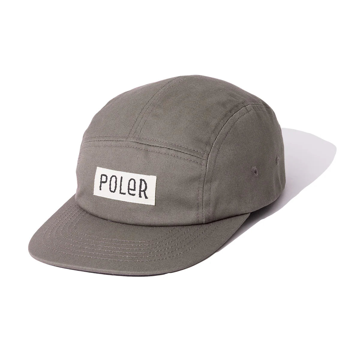 FURRY FONT COTTON 5P CAP - GRAY