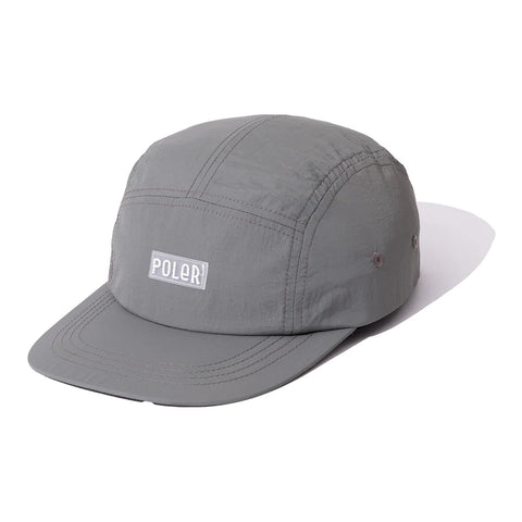 FURRY FONT NYLON 5P CAP - GRAY