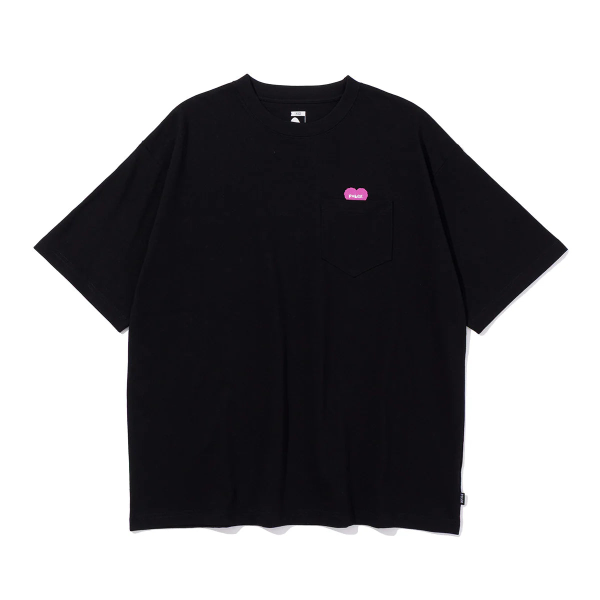 FURRY HEART RLX FT PCKT T - BLACK