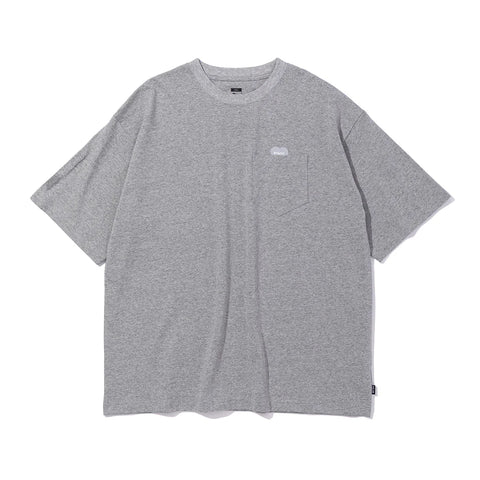 FURRY HEART RLX FT PCKT T - ASH GRAY