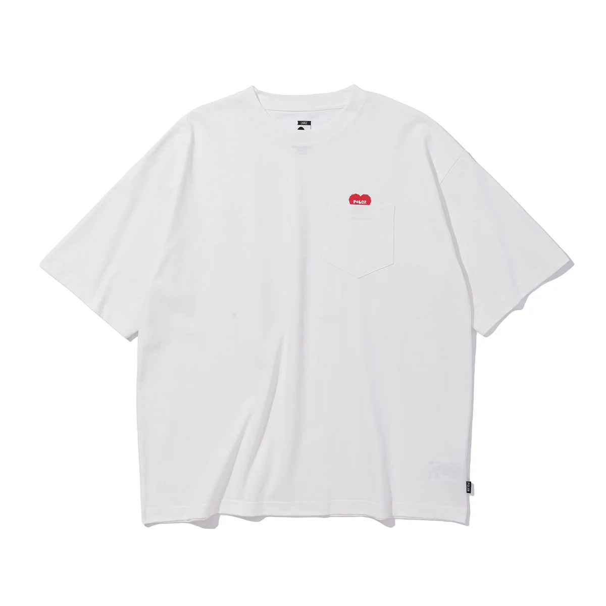 FURRY HEART RLX FT PCKT T - WHITE