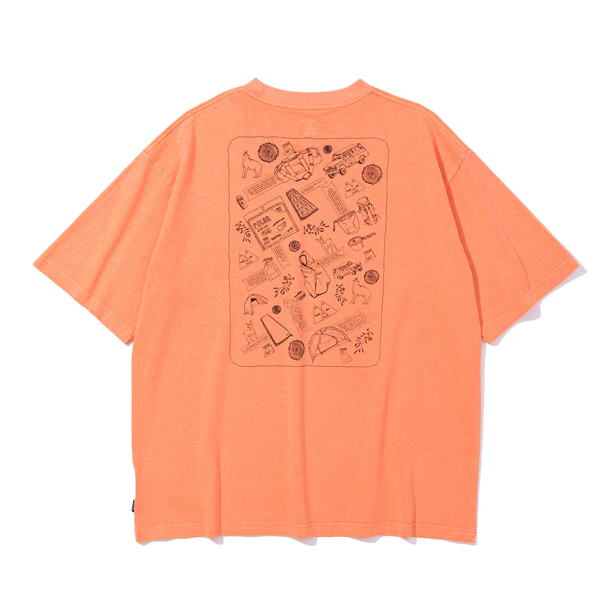 PIGMENT DAY ONE RLX FT T - ORANGE DYE