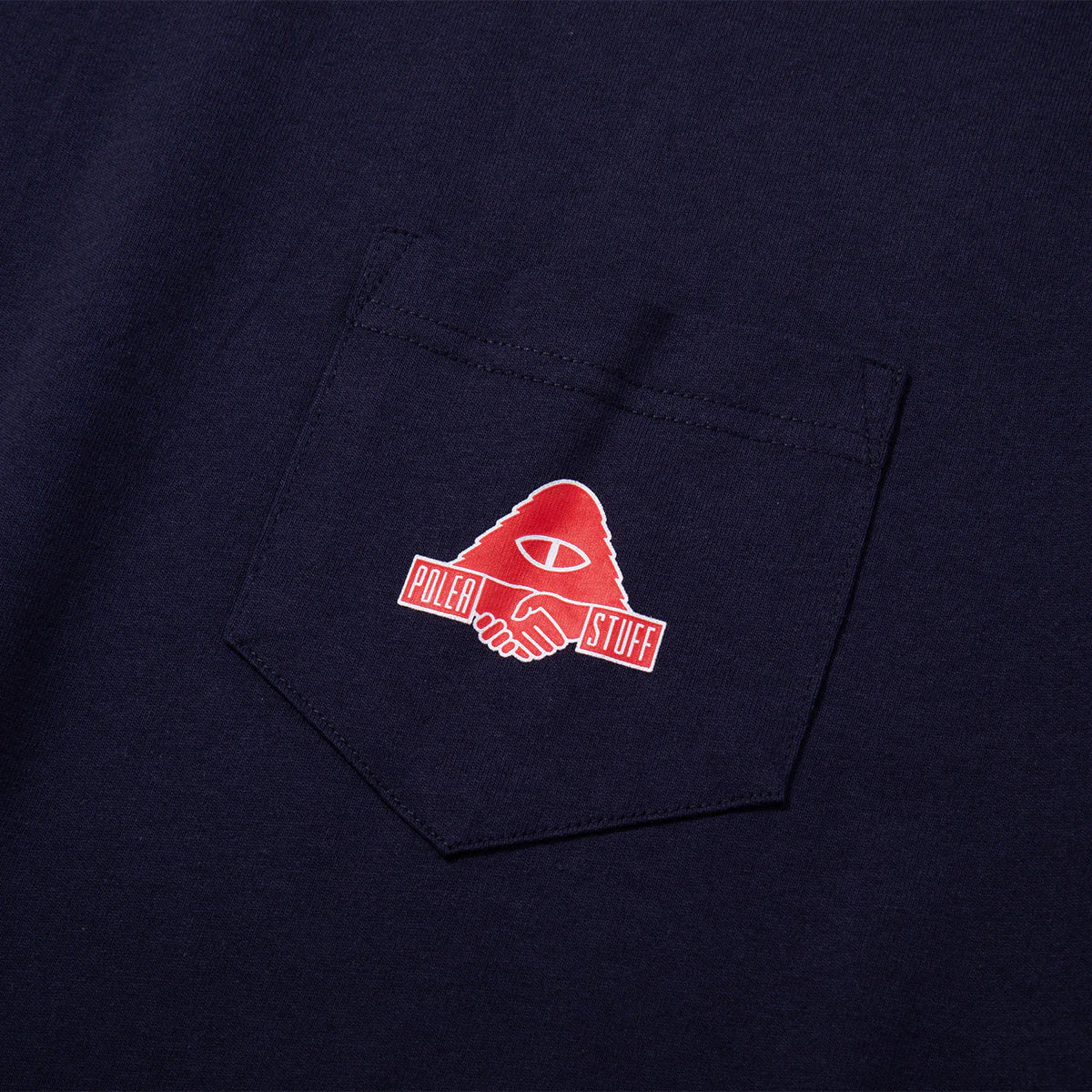 SHAKEHAND RELAX FT PCKT T - NAVY