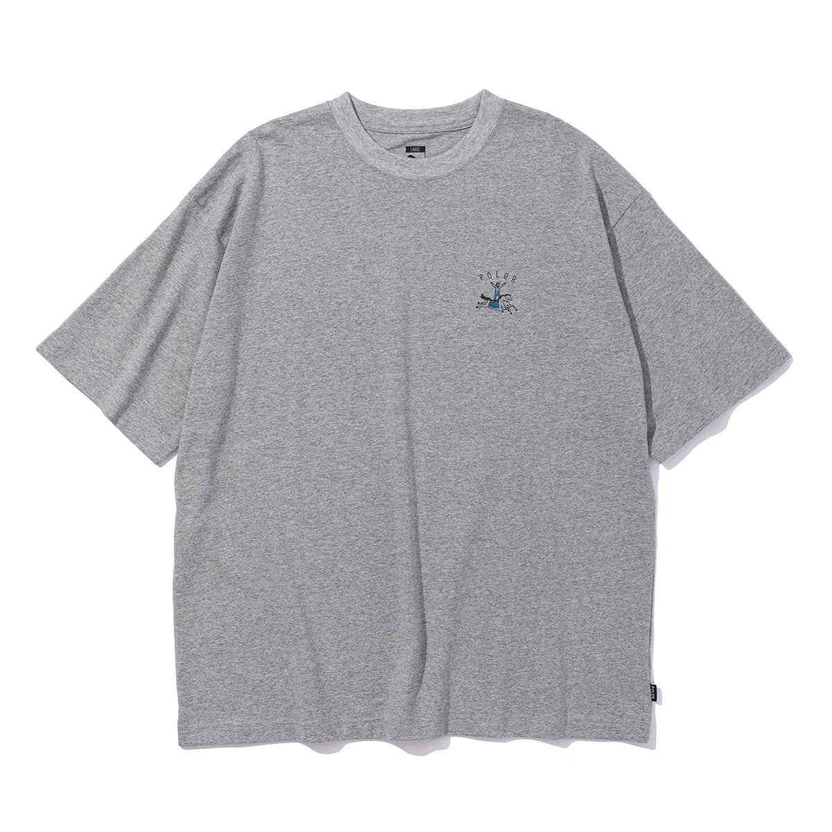 HORSE RELAX FIT TEE - ASH GRAY