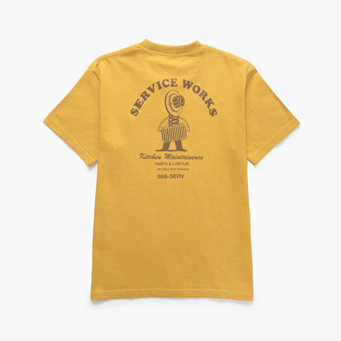 Maintenance Tee - Mustard
