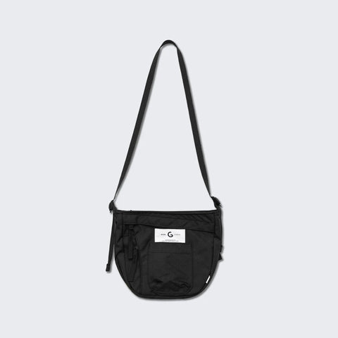 Multi Pocket Shoulder Bag - Black