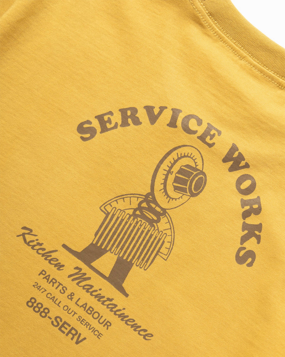 Maintenance Tee - Mustard