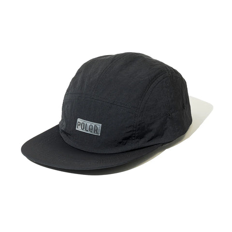 FURRY FONT NYLON 5P CAP - BLACK