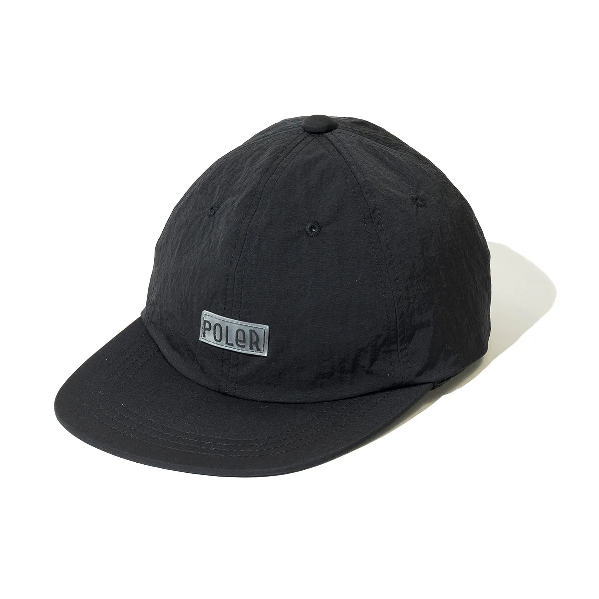 FURRY FONT NYLON 6P CAP - BLACK