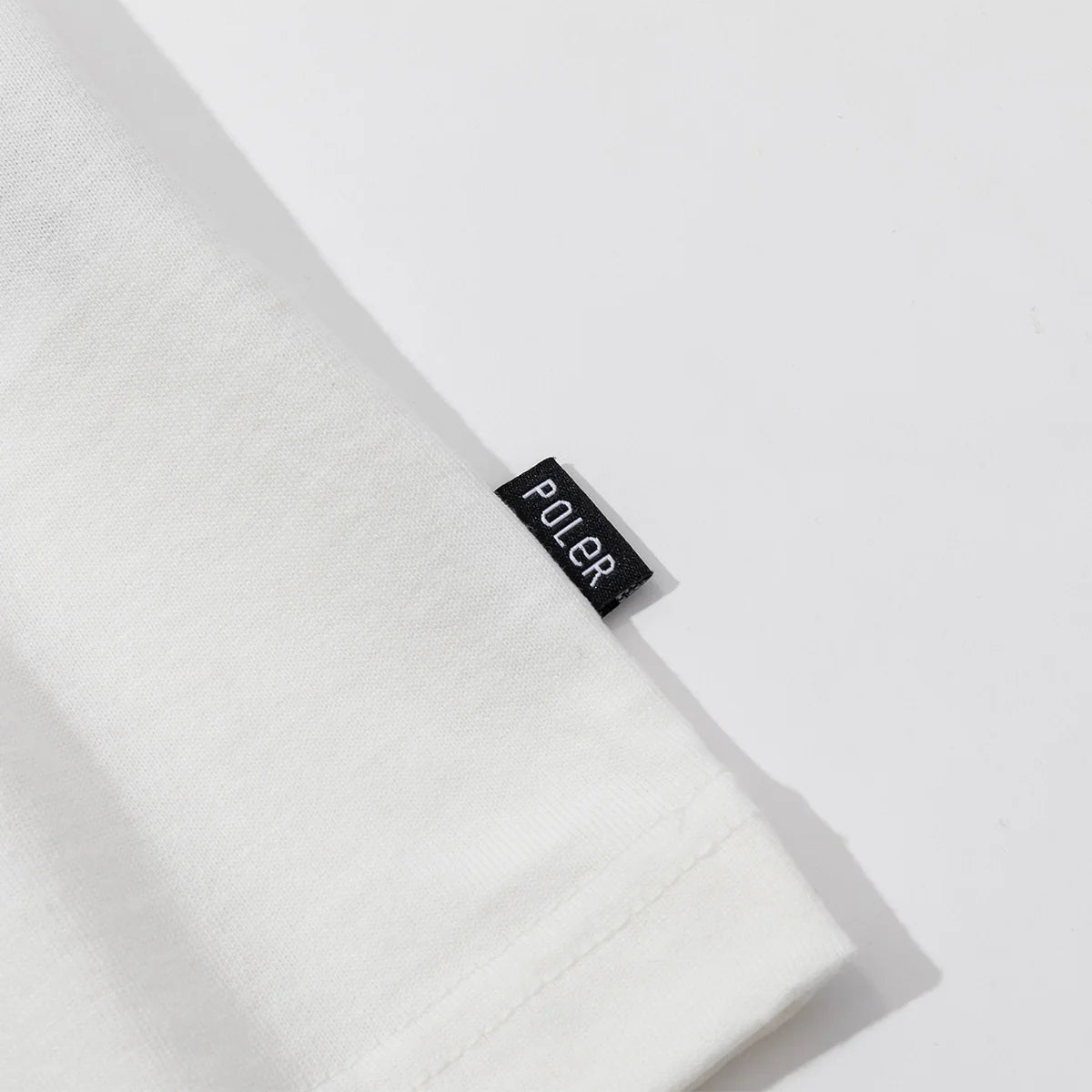 FURRY FONT RELAX FIT TEE -WHITE