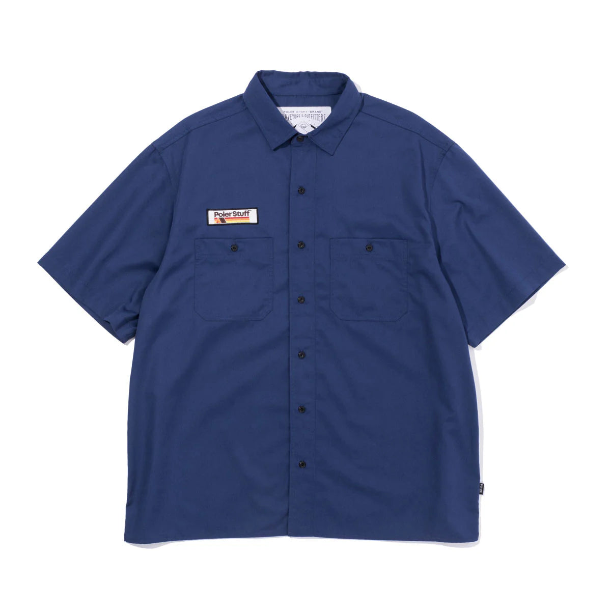 S/S RELAX WORK SHIRT - NAVY